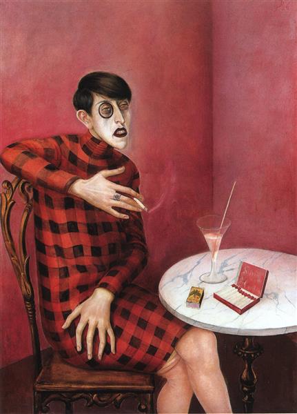 Portrait of the Journalist Sylvia Von Harden Otto Dix