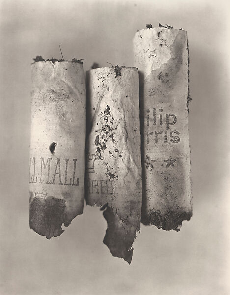 Cigarette No. 82, New York. Irving Penn 1972